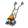 Electric Garden Tiller 16 Inch Corded Rototiller with 6 Steel Blades