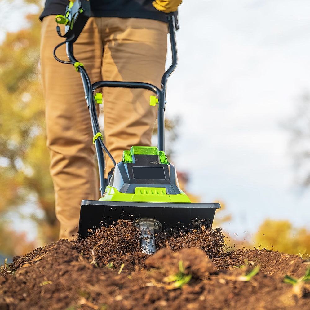 20V Cordless Garden Tiller TC70020IT, 7.5" Width with 2AH Battery