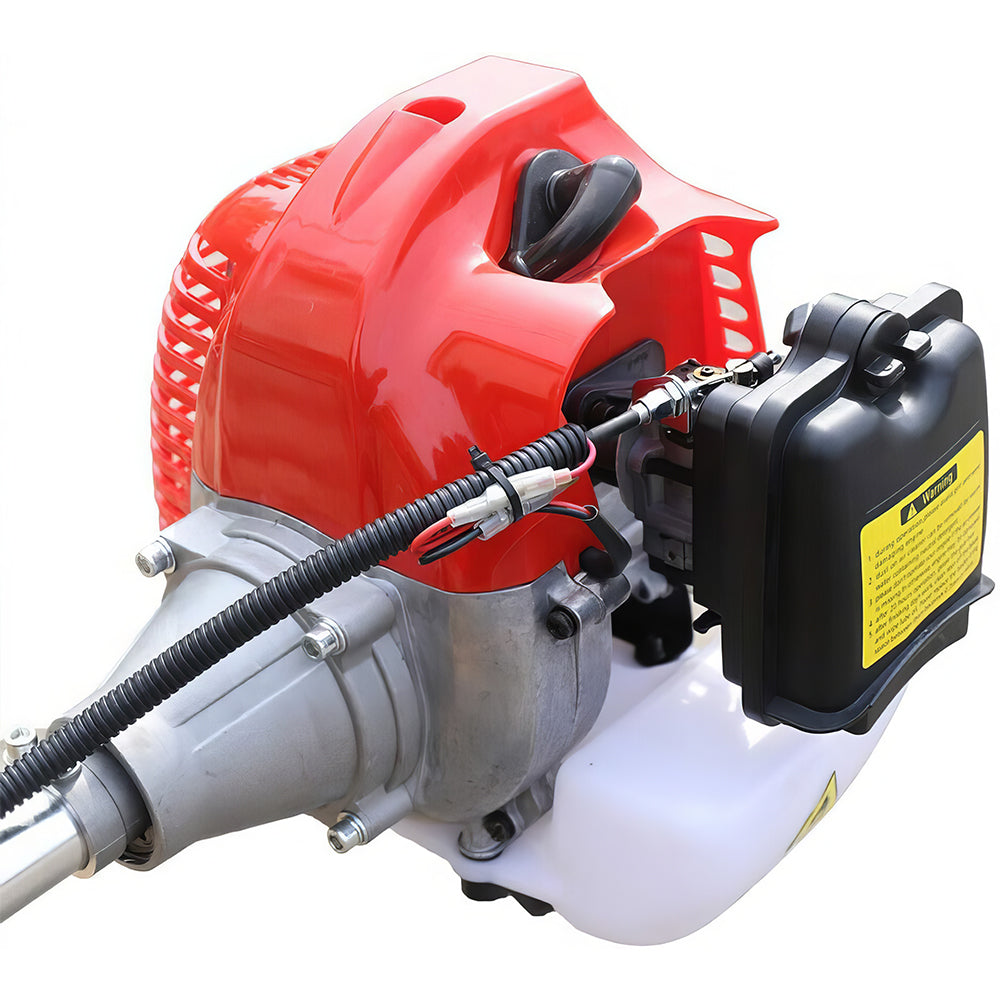 42.7cc Gasoline Garden Tiller, 2-Stroke 9" Width 3.5" Depth