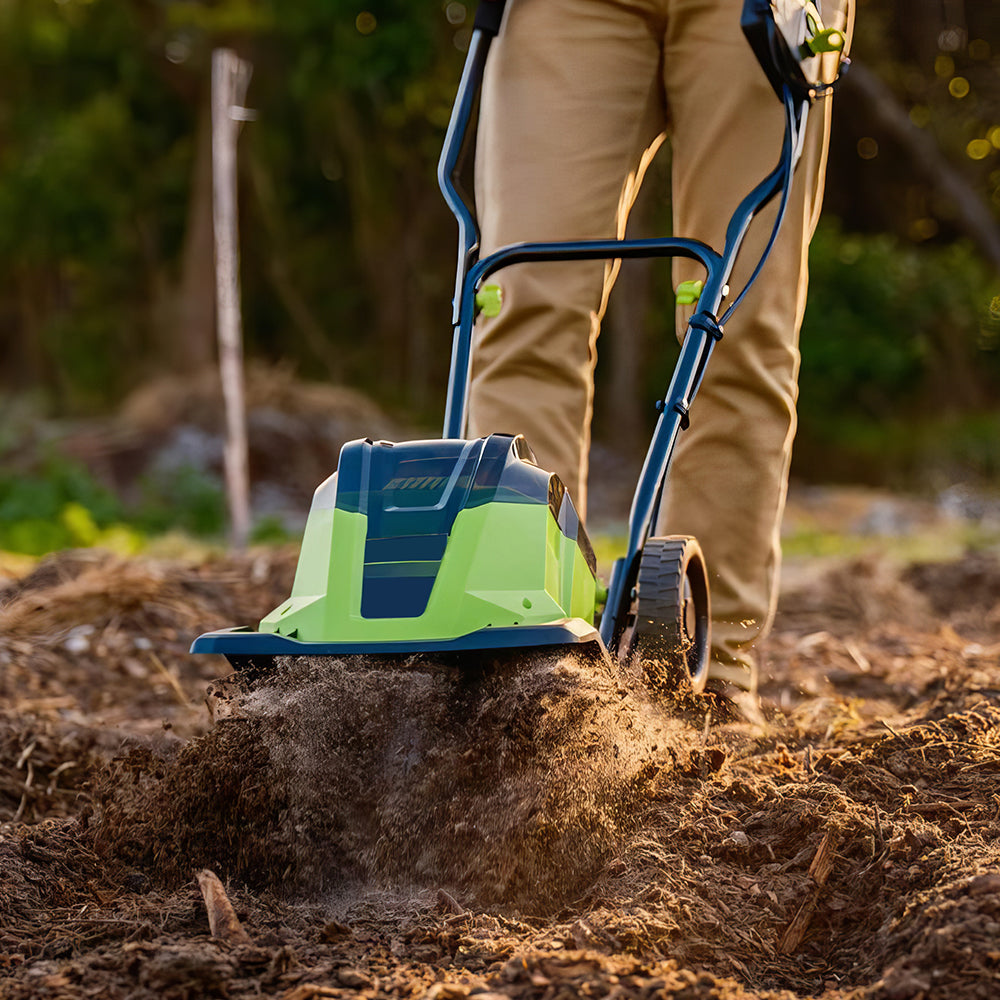 20V Cordless Garden Tiller TC70020IT, 7.5" Width with 2AH Battery