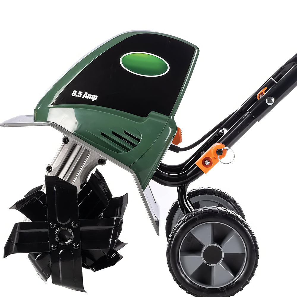 13.5A Electric Garden Tiller, 11–16" Adjustable Width Cultivator