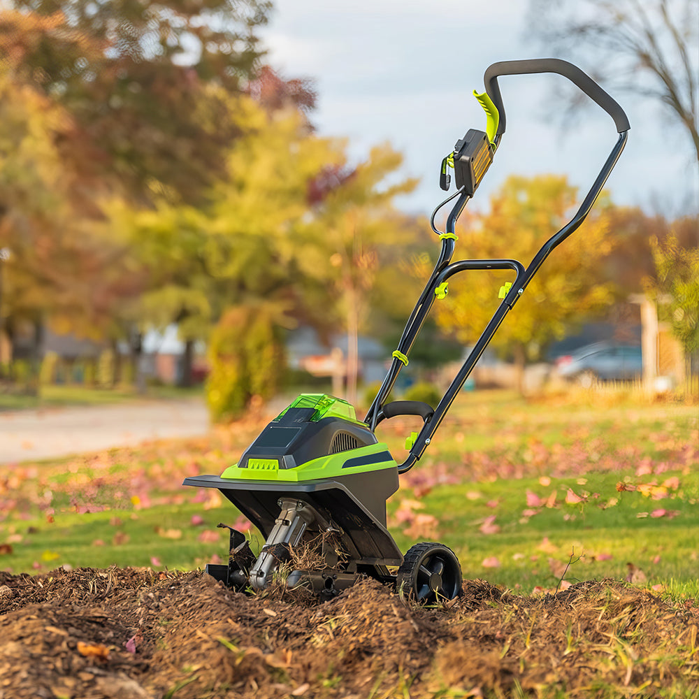 20V Cordless Garden Tiller TC70020IT, 7.5" Width with 2AH Battery